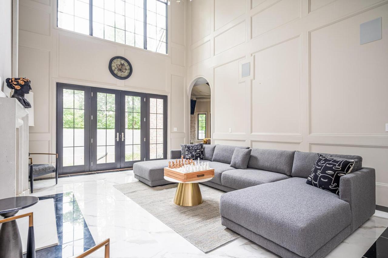 Vila Adams Mansion, 10K Sqft, 7Bd/7Ba, 15Min To Airport Atlanta Exteriér fotografie